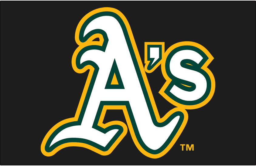 Oakland Athletics 2008-2010 Cap Logo vinyl decal